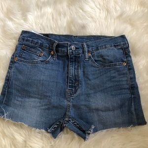 LEVI'S SHORTS HIGH WAISTED